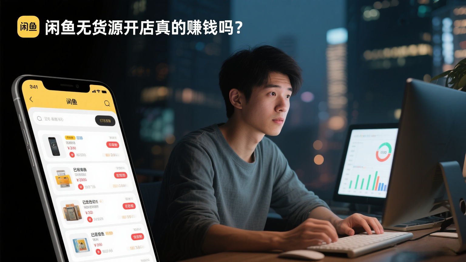 闲鱼无货源开店真的赚钱吗？闲鱼无货源电商怎么做？ 缩略图