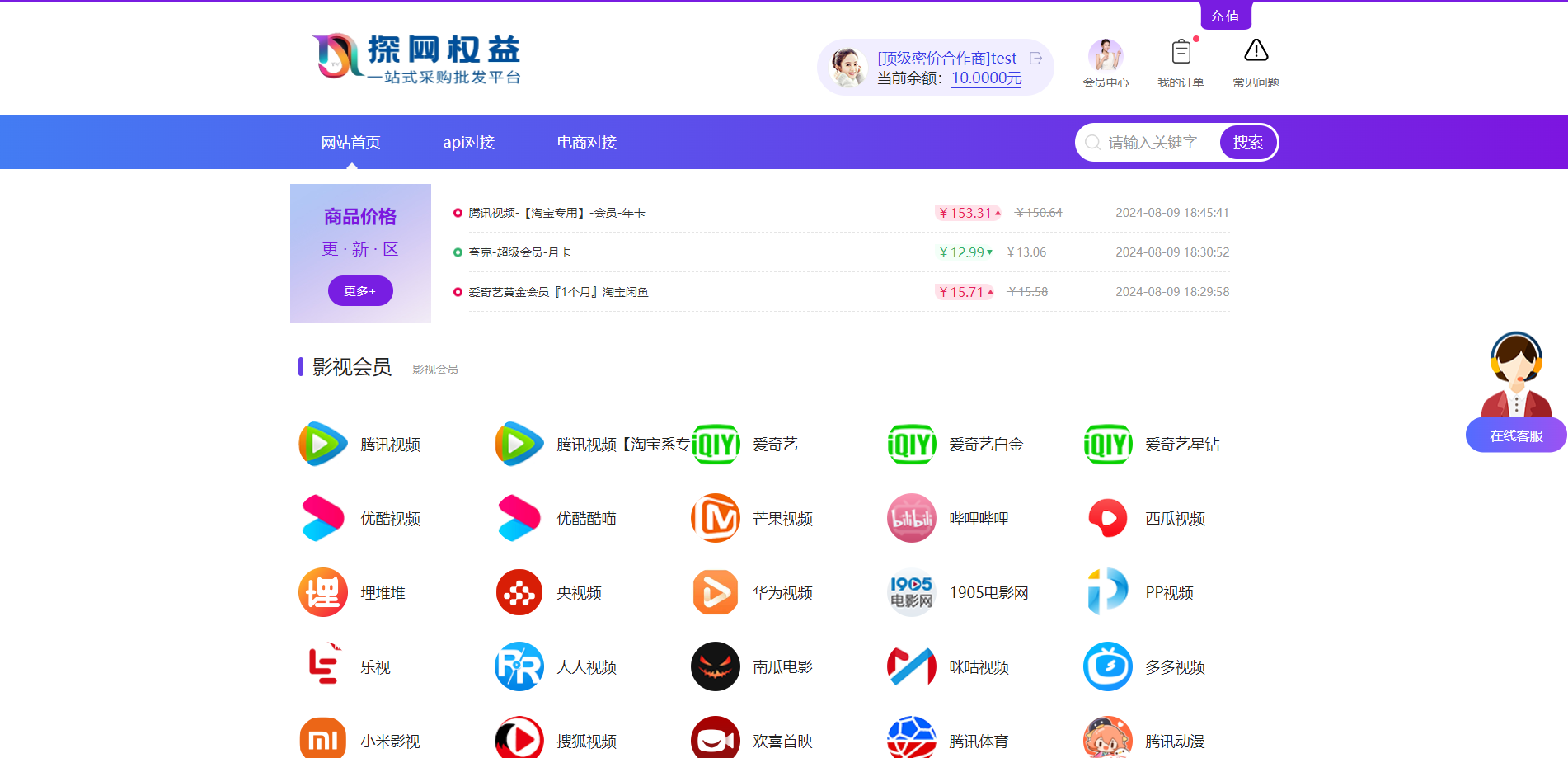 探网权益